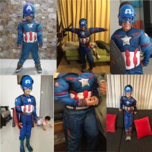 Superhero Flash Fantasia Muscle Costume With Mask For Boys Superhero Flash Fantasia Muscle Costume With Mask For Boys