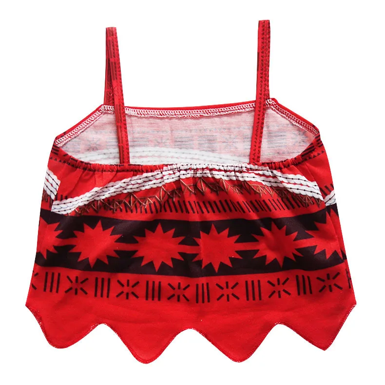 Moana Cosplay Costume For Kids Vaiana Princess Dress Clothes for Halloween Party