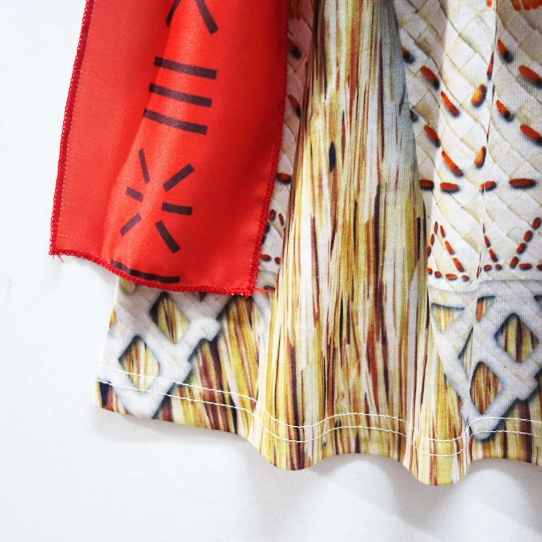 Moana Cosplay Costume For Kids Vaiana Princess Dress Clothes for Halloween Party