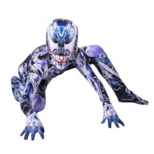 Superhero Venom Halloween Party Cosplay Costume Jumpsuit For Kids And Adults Superhero Venom Halloween Party Cosplay Costume Jumpsuit For Kids And Adults