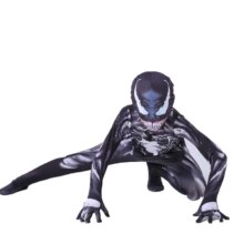 Superhero Venom Halloween Party Cosplay Costume Jumpsuit For Kids And Adults Superhero Venom Halloween Party Cosplay Costume Jumpsuit For Kids And Adults