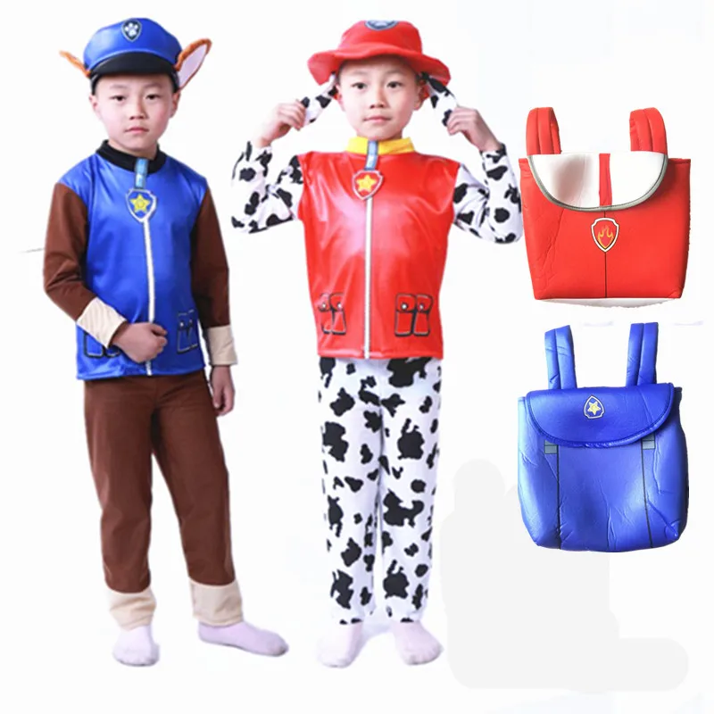 Paw Patrol Cosplay Costume For Kids Halloween Party - Marshall Chase Skye Cosplay Costume Paw Patrol Cosplay Costume For Kids Halloween Party - Marshall Chase Skye Cosplay Costume