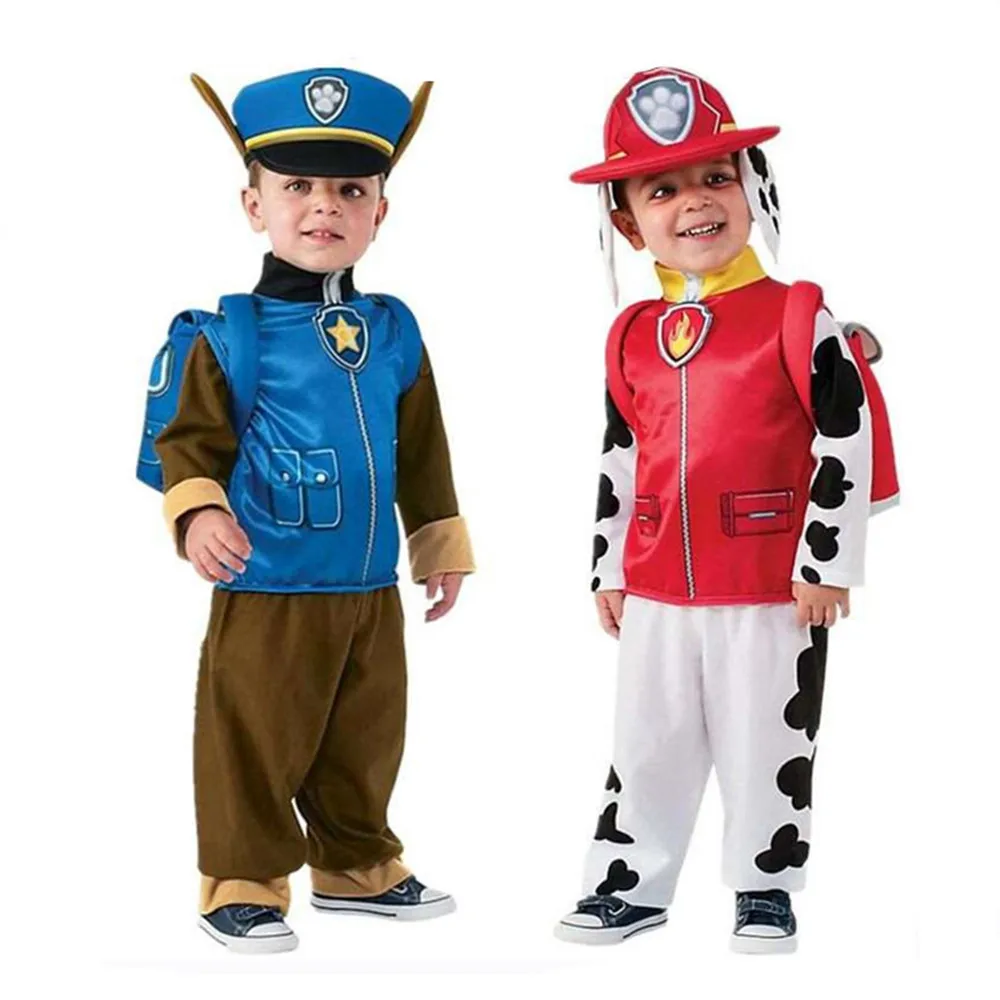 Paw Patrol Cosplay Costume For Kids Halloween Party - Marshall Chase Skye Cosplay Costume Paw Patrol Cosplay Costume For Kids Halloween Party - Marshall Chase Skye Cosplay Costume