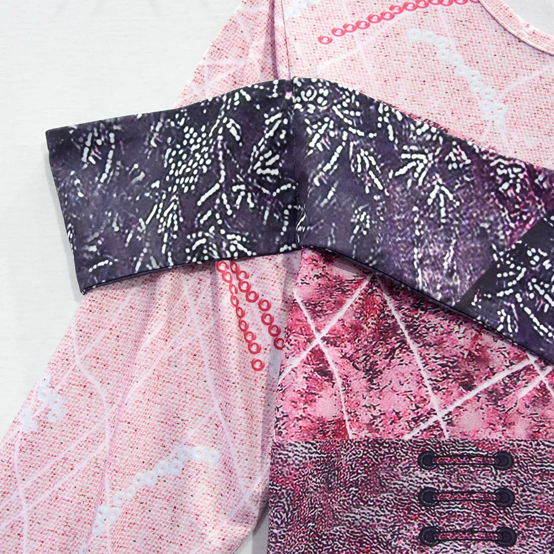 Pink Audrey Cosplay Costume For Girls Halloween Carnival Birthday Party Descendants 3 Costume