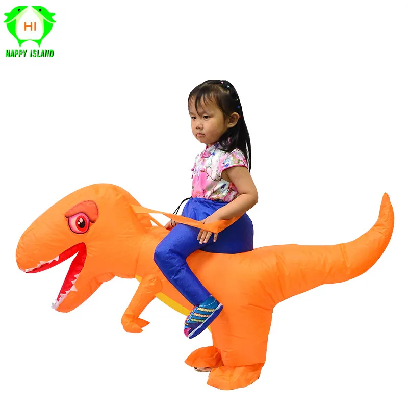 Dinosaur T-Rex Ride Costume For Halloween Birthday Carnival