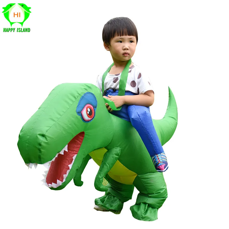 Dinosaur T-Rex Ride Costume For Halloween Birthday Carnival