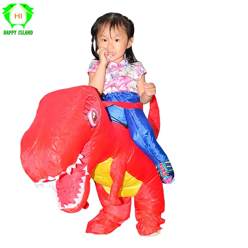 Dinosaur T-Rex Ride Costume For Halloween Birthday Carnival
