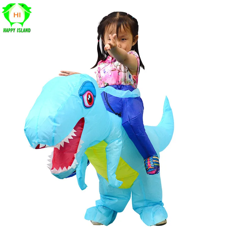 Dinosaur T-Rex Ride Costume For Halloween Birthday Carnival