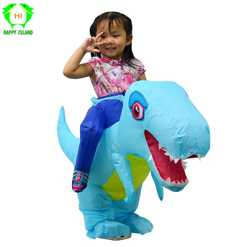 Dinosaur T-Rex Ride Costume For Halloween Birthday Carnival
