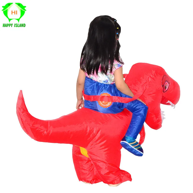 Dinosaur T-Rex Ride Costume For Halloween Birthday Carnival