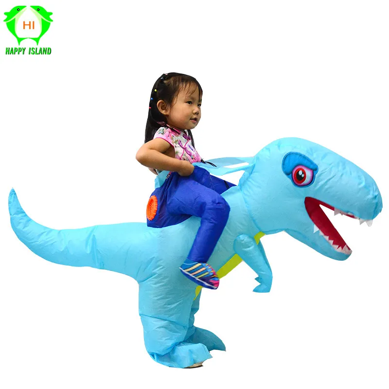 Dinosaur T-Rex Ride Costume For Halloween Birthday Carnival