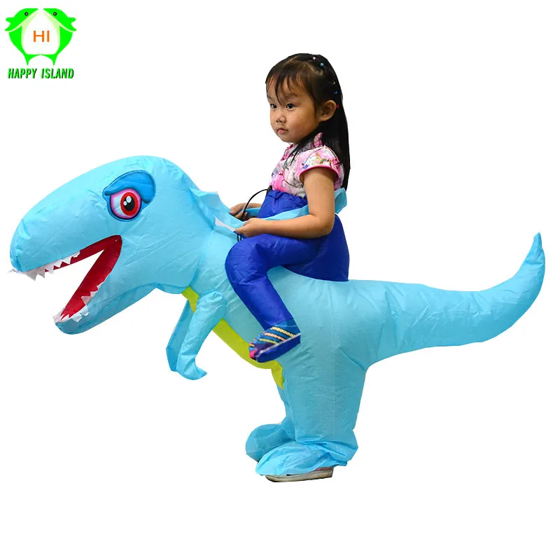 Dinosaur T-Rex Ride Costume For Halloween Birthday Carnival