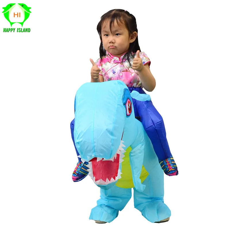 Dinosaur T-Rex Ride Costume For Halloween Birthday Carnival