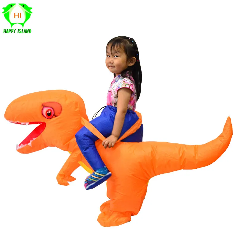 Dinosaur T-Rex Ride Costume For Halloween Birthday Carnival