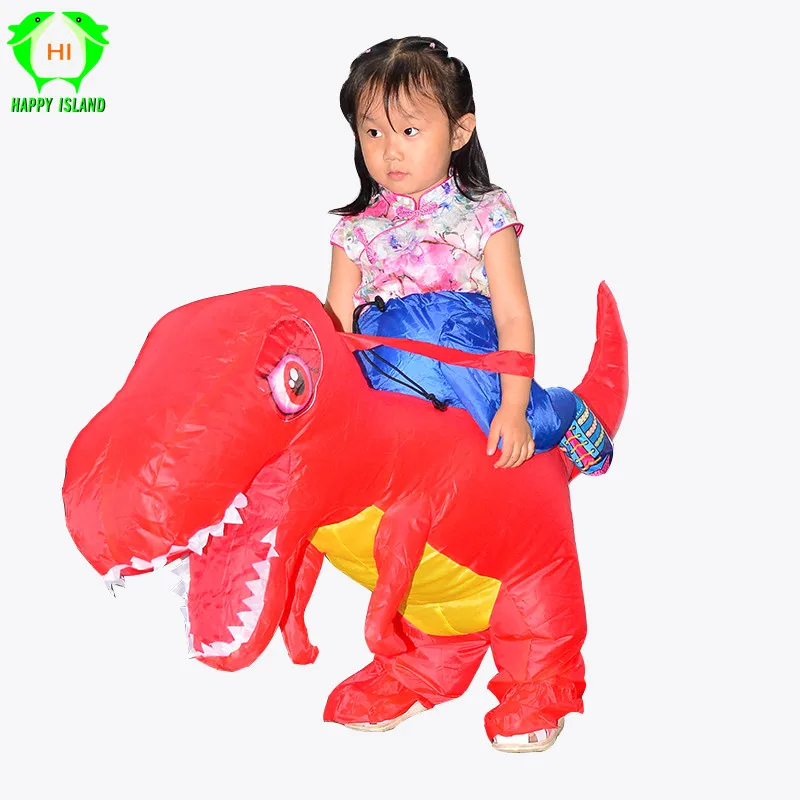 Dinosaur T-Rex Ride Costume For Halloween Birthday Carnival