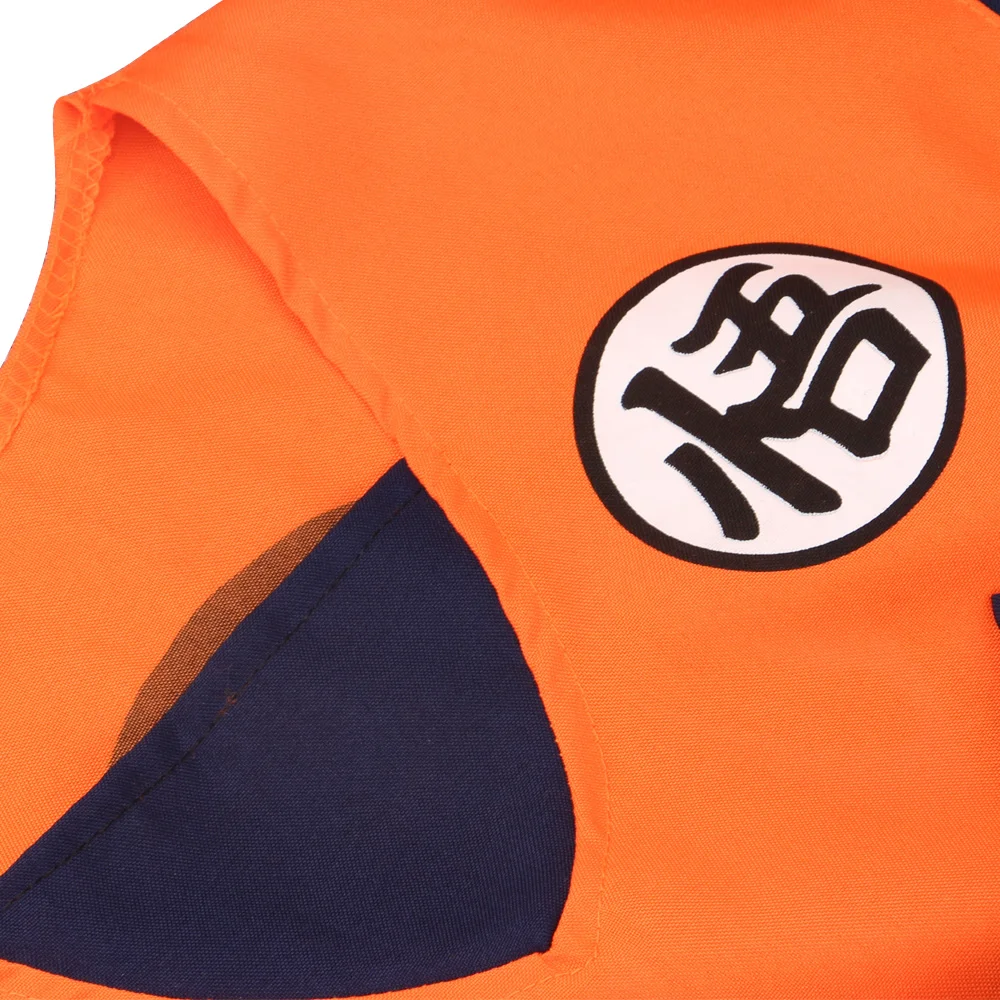Anime Dragon Ball Z Suit Clothes Son Goku Cosplay Costume Full Set For Adult & Kids Anime Dragon Ball Z Suit Clothes Son Goku Cosplay Costume Full Set For Adult & Kids