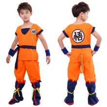 Anime Dragon Ball Z Suit Clothes Son Goku Cosplay Costume Full Set For Adult & Kids Anime Dragon Ball Z Suit Clothes Son Goku Cosplay Costume Full Set For Adult & Kids