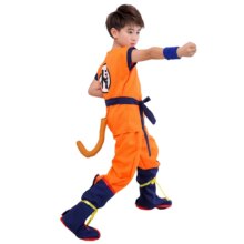 Anime Dragon Ball Z Suit Clothes Son Goku Cosplay Costume Full Set For Adult & Kids Anime Dragon Ball Z Suit Clothes Son Goku Cosplay Costume Full Set For Adult & Kids