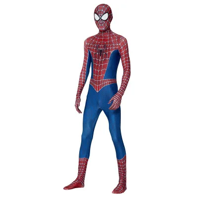 Spiderman Jumpsuit Cosplay Costume For Kids & Adults