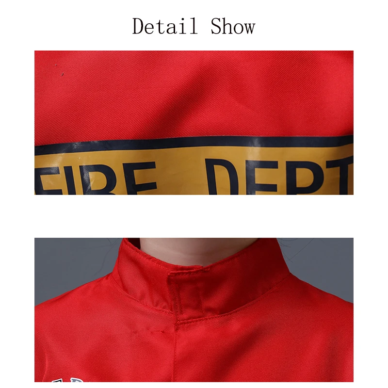 Sam Fireman Work Clothing Suit Costume