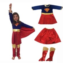 Adult Superwoman Dress & Shoe Covers Costumes For Girls Adult Superwoman Dress & Shoe Covers Costumes For Girls