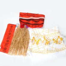 Vaiana Moana Princess Dress, Necklace, Wig Costume For Girls Vaiana Moana Princess Dress, Necklace, Wig Costume For Girls