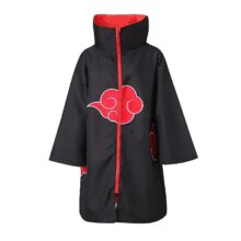 Naruto Akatsuki Cloak Sasuke Uchiha Cape Costume Naruto Akatsuki Cloak Sasuke Uchiha Cape Costume