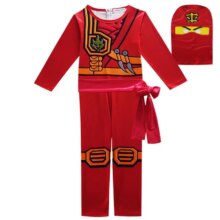 Ninja Superhero Jumpsuit Set Costume For Kids Ninja Superhero Jumpsuit Set Costume For Kids