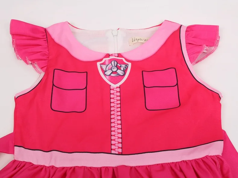 Patrol Dog Skye Style Mascot Costume For Kids