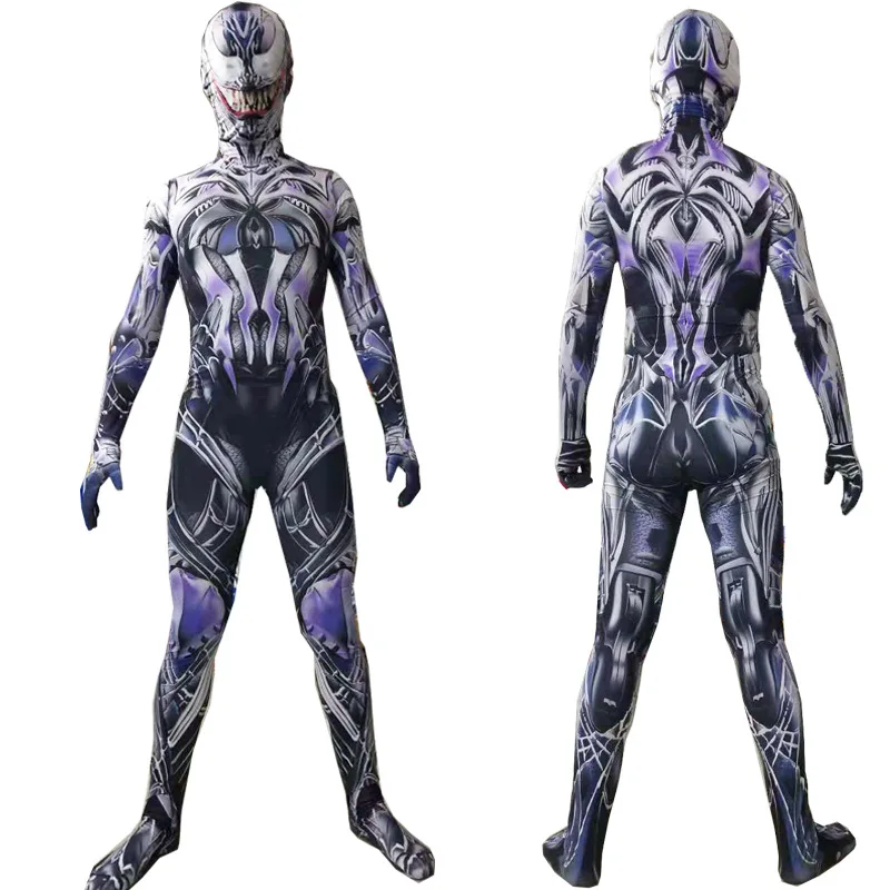 Superhero Venom Spider-Boy Suit Costume For Adult Superhero Venom Spider-Boy Suit Costume For Adult