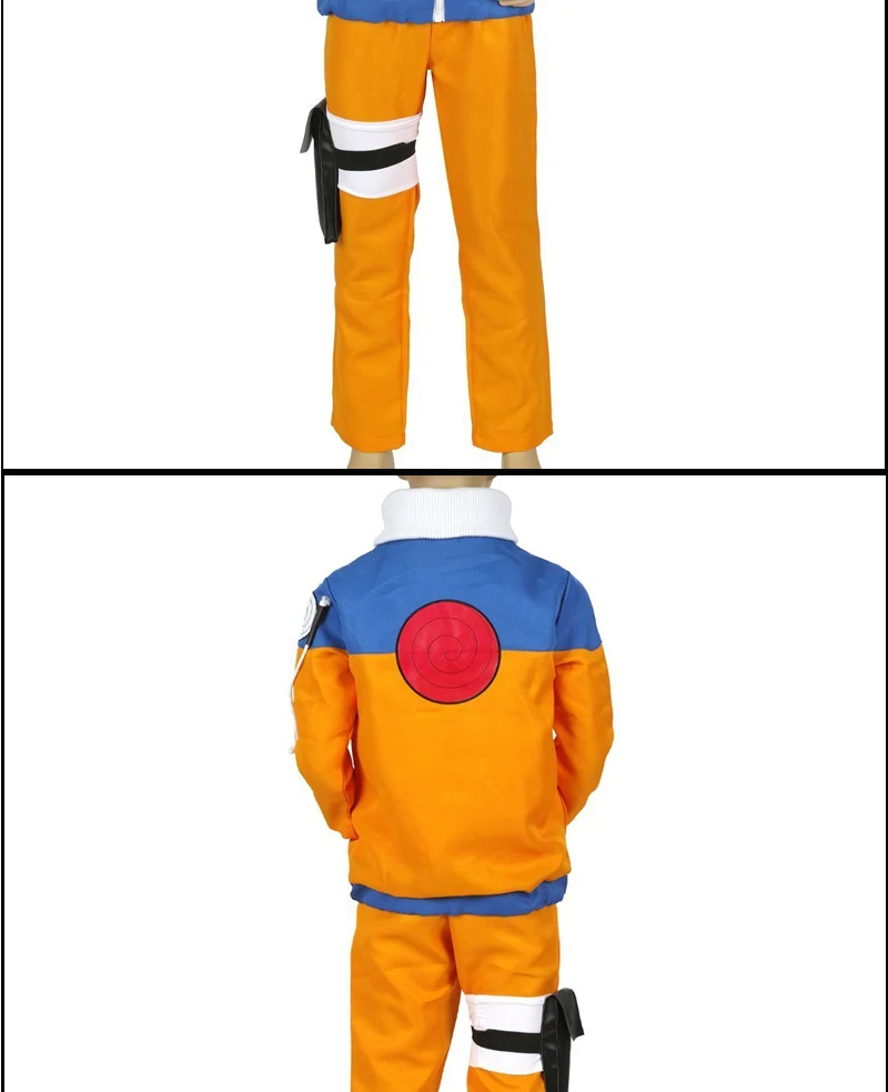 Naruto Uzumaki Anime Costume For Kids Naruto Uzumaki Anime Costume For Kids