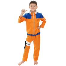Naruto Uzumaki Anime Costume For Kids Naruto Uzumaki Anime Costume For Kids