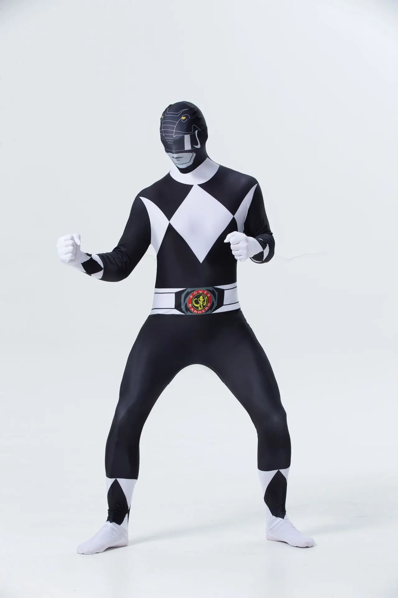 Ranger Dinosaurs Team Skin Tight Fancy Costume