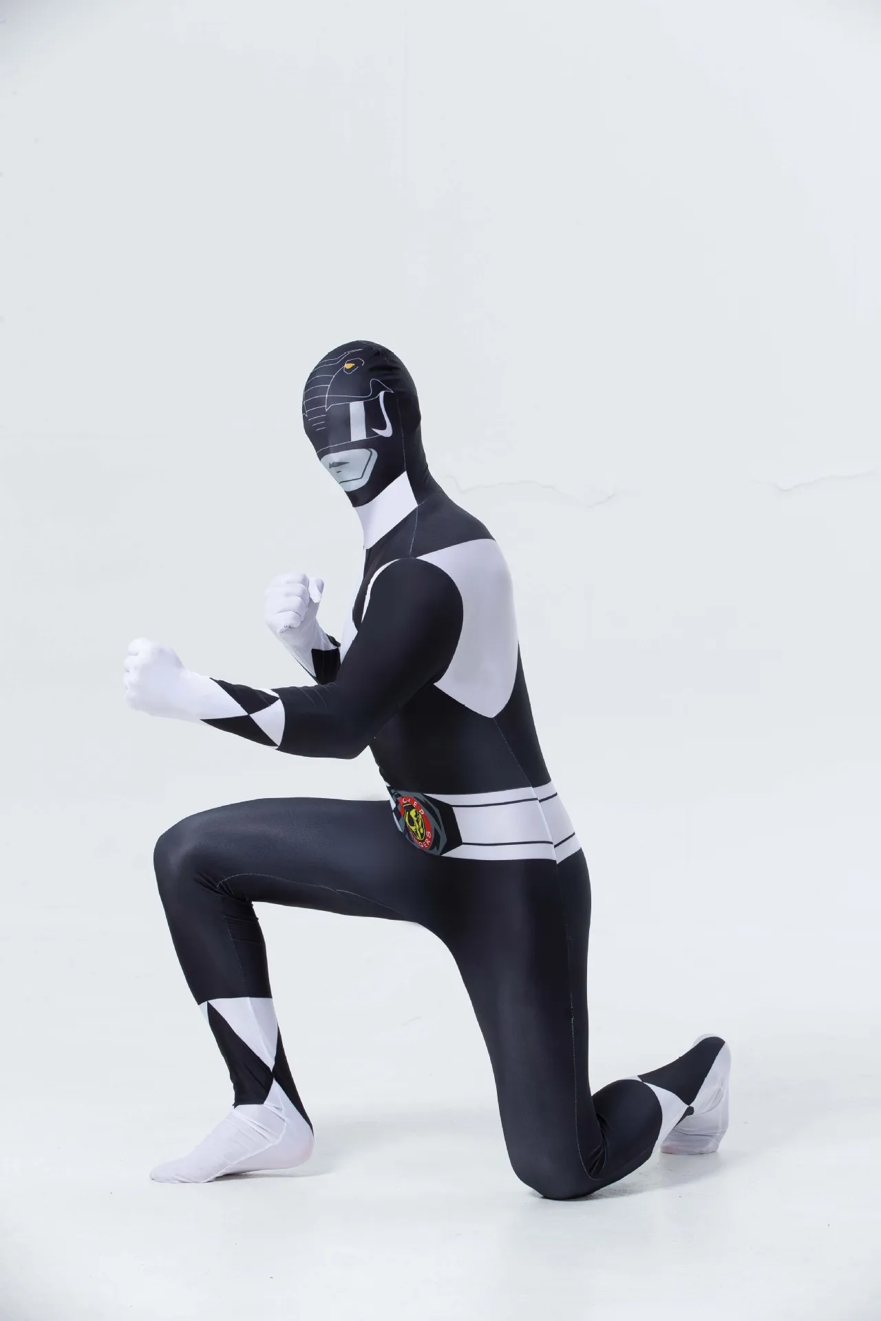 Ranger Dinosaurs Team Skin Tight Fancy Costume