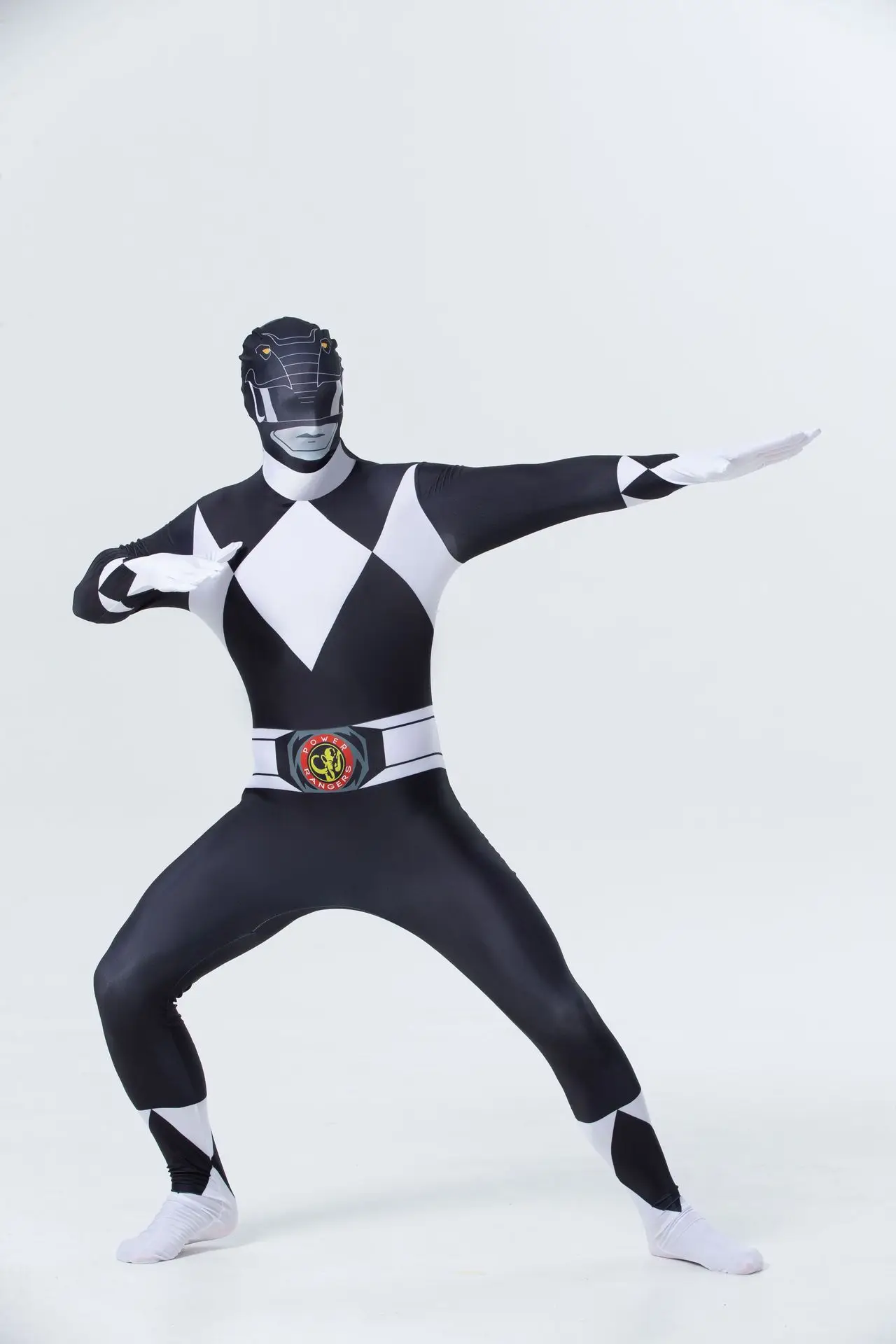 Ranger Dinosaurs Team Skin Tight Fancy Costume