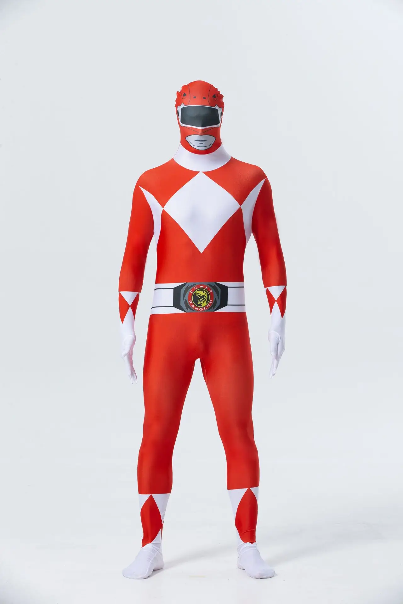 Ranger Dinosaurs Team Skin Tight Fancy Costume