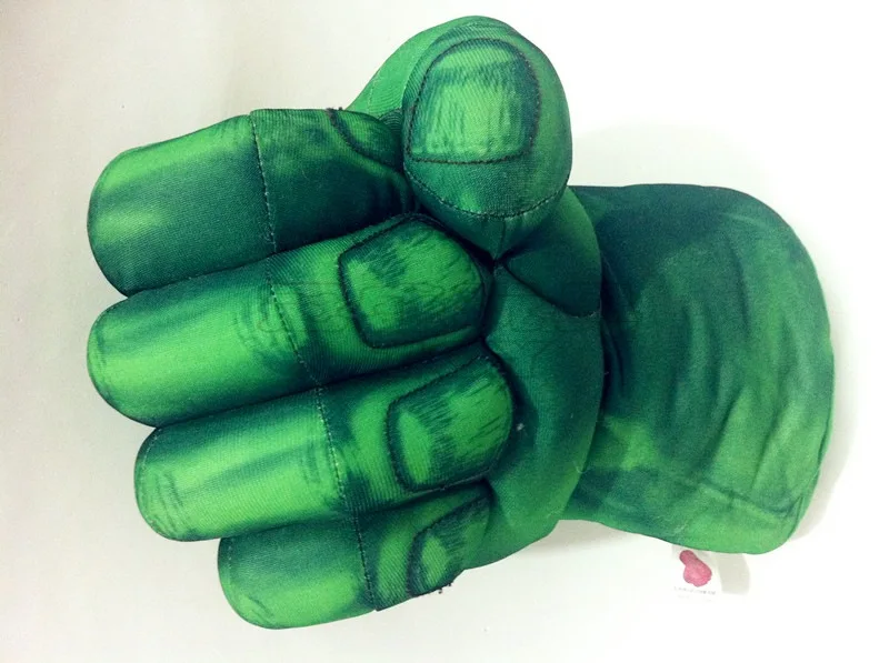 Hulk Muscle Costume Including Mask With Gloves
