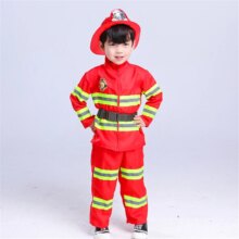 Firefighter Firemen Fire Drill Uniform Party Costume Firefighter Firemen Fire Drill Uniform Party Costume