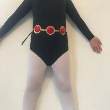 Dionysia Teen Titan Raven Carnival Dress Costume Dionysia Teen Titan Raven Carnival Dress Costume