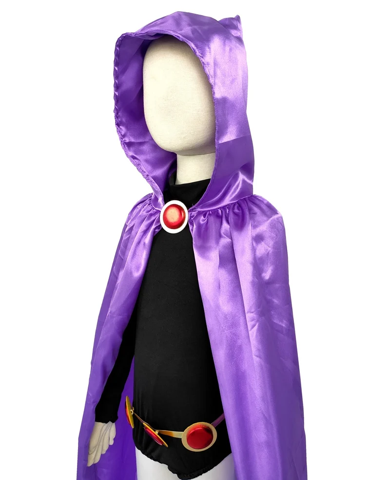 Dionysia Teen Titan Raven Carnival Dress Costume