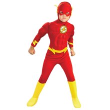 Superheroes Flash Muscle Fancy Costume For Kids Superheroes Flash Muscle Fancy Costume For Kids