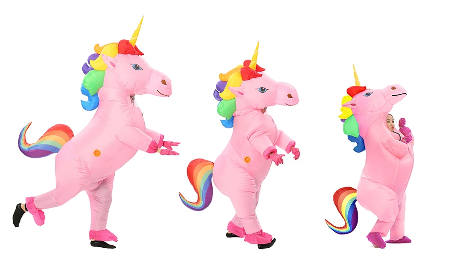 Inflatable Pony Unicorn Halloween Costume