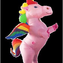 Inflatable Pony Unicorn Halloween Costume Inflatable Pony Unicorn Halloween Costume