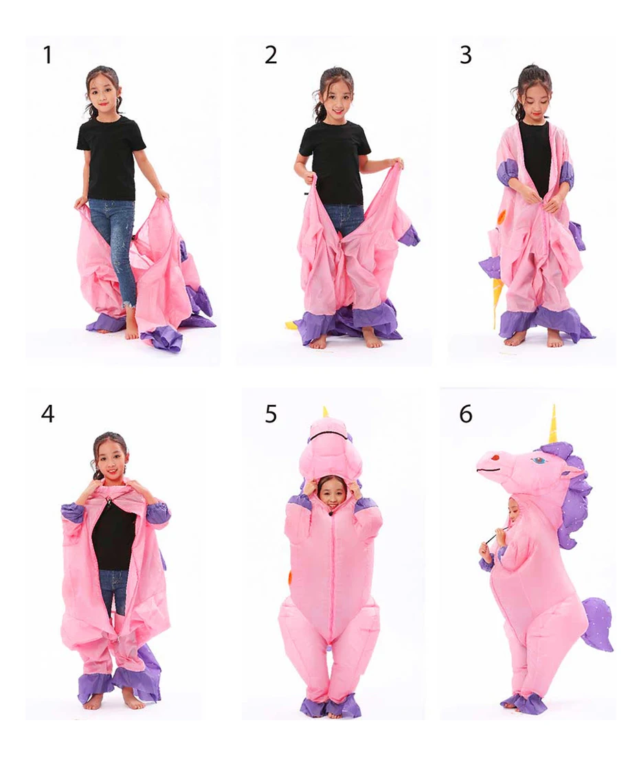 Inflatable Pony Unicorn Halloween Costume
