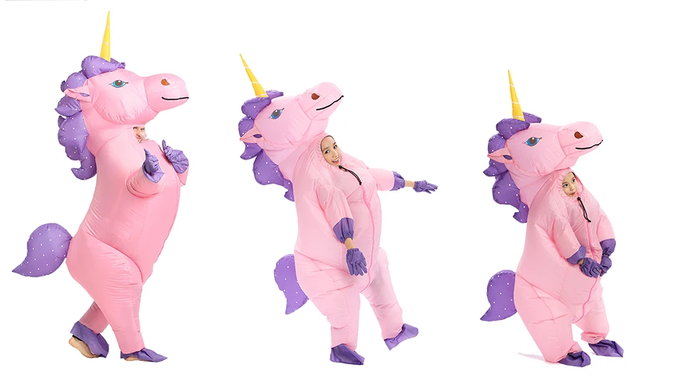 Inflatable Pony Unicorn Halloween Costume
