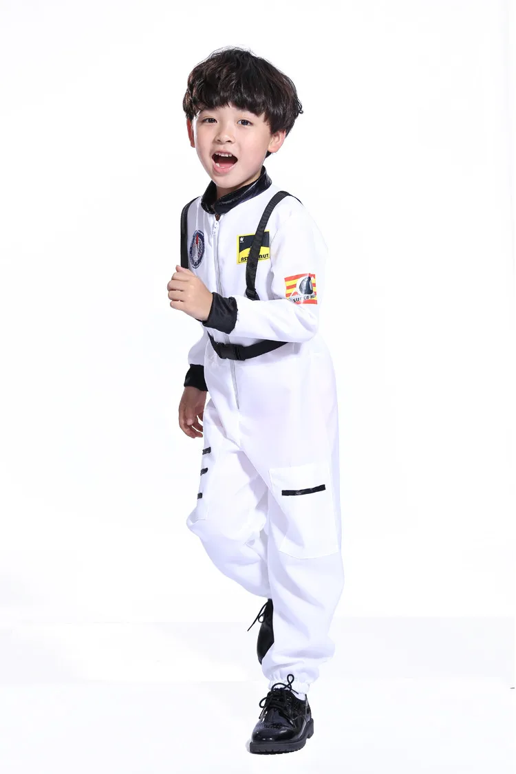 Astronaut Space Pilots Suit Jumpsuit Costume