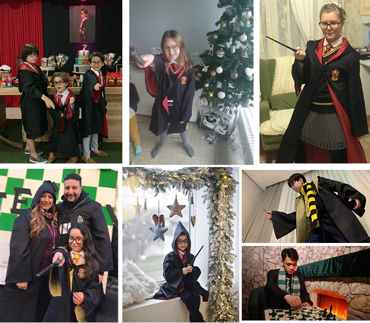 Potter Hermione Robe Cloak School Uniform Costume