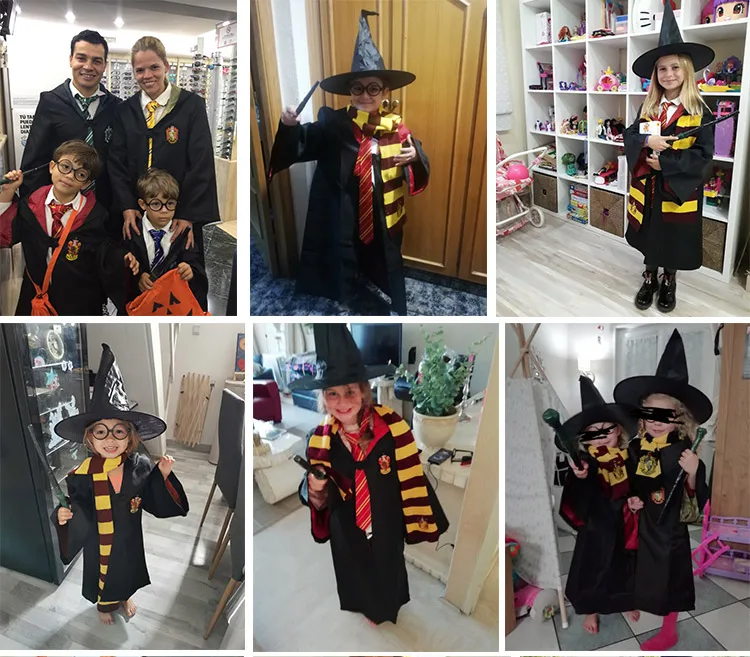 Potter Hermione Robe Cloak School Uniform Costume