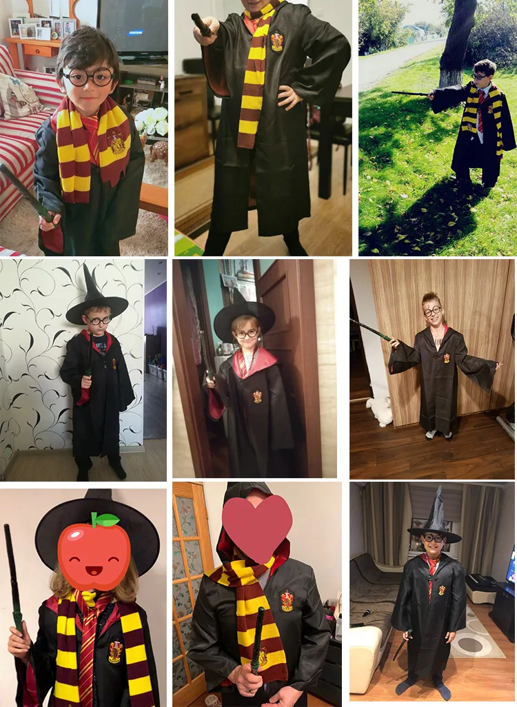 Potter Hermione Robe Cloak School Uniform Costume