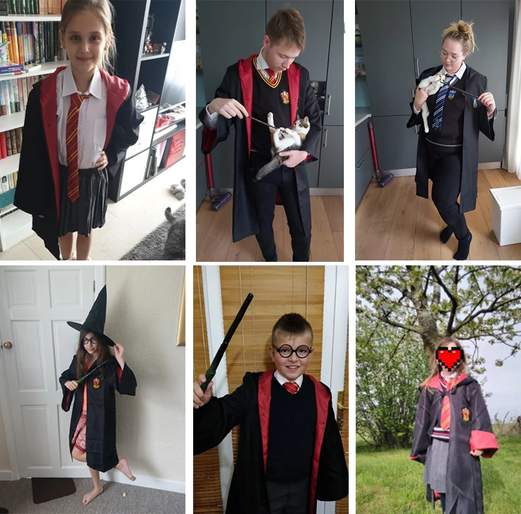 Potter Hermione Robe Cloak School Uniform Costume